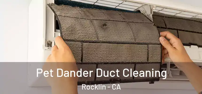  Pet Dander Duct Cleaning Rocklin - CA